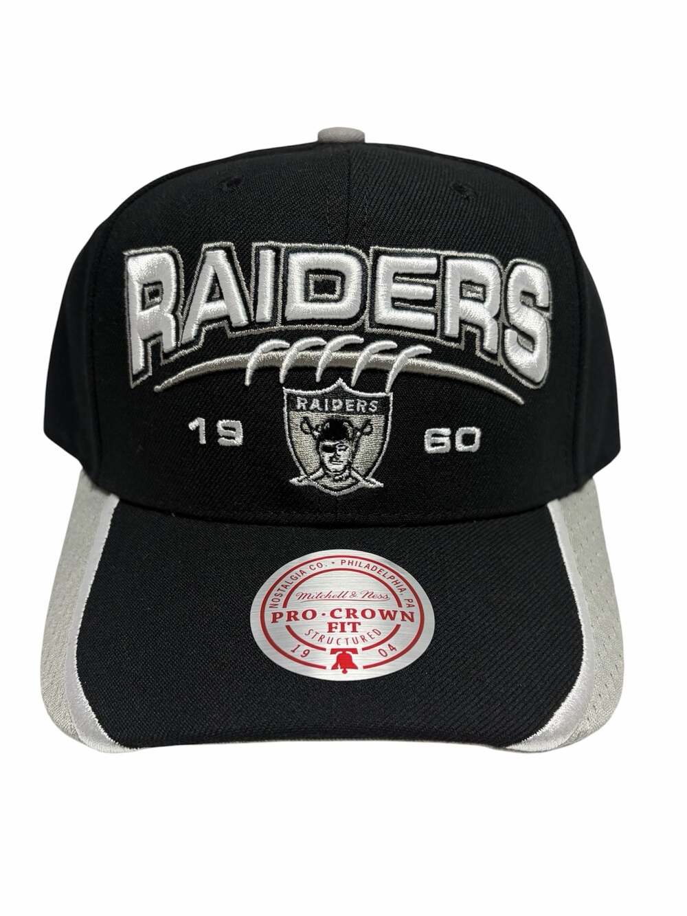 Mitchell & Ness Oakland Raiders Black Game Day Pro Snapback Hat